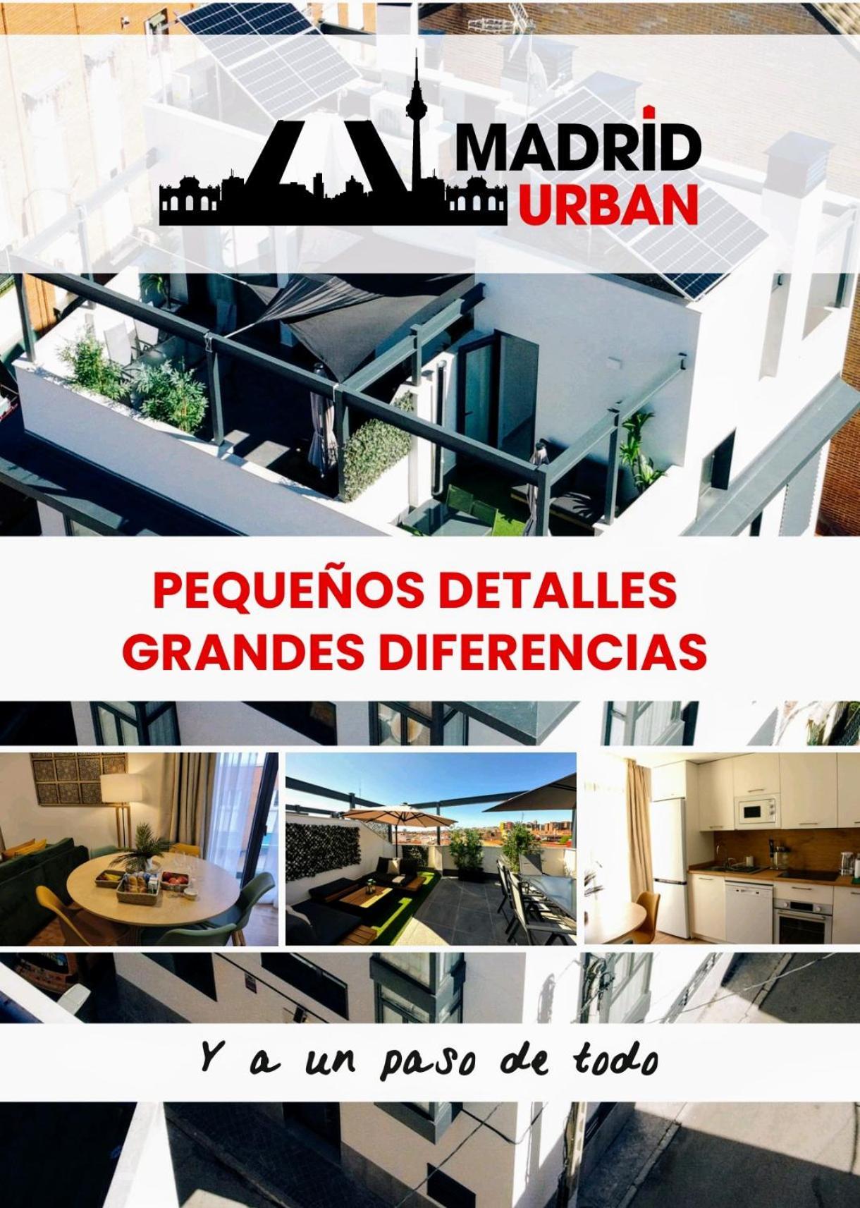 Madrid Urban Suites- Nuevo Apartahotel-7 Apartaments Boutique Full Equiped Eksteriør billede